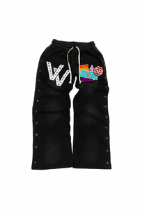 &quot;THE BELIEF&quot; Pants (Black)