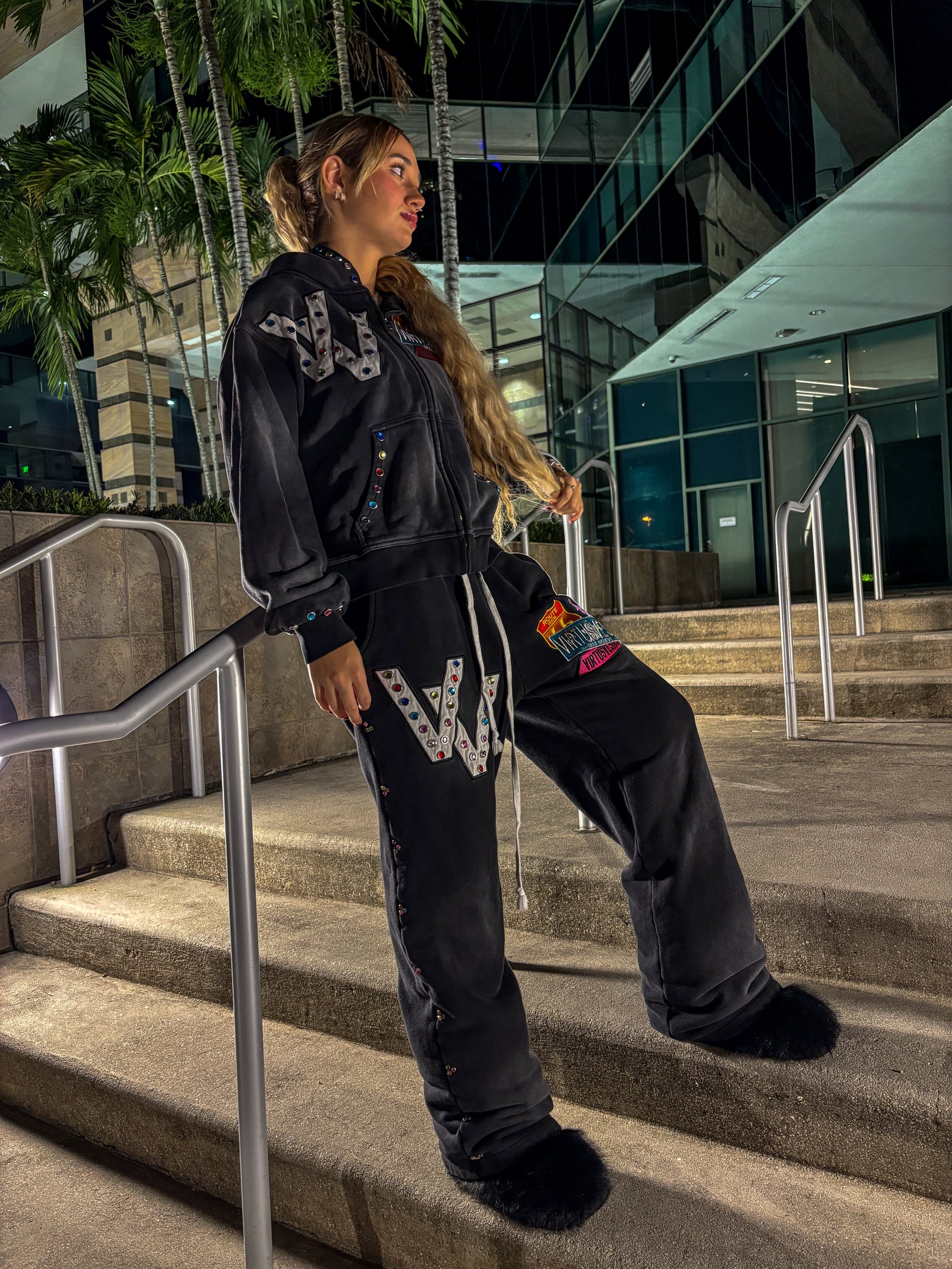 &quot;THE BELIEF&quot; Pants (Black)