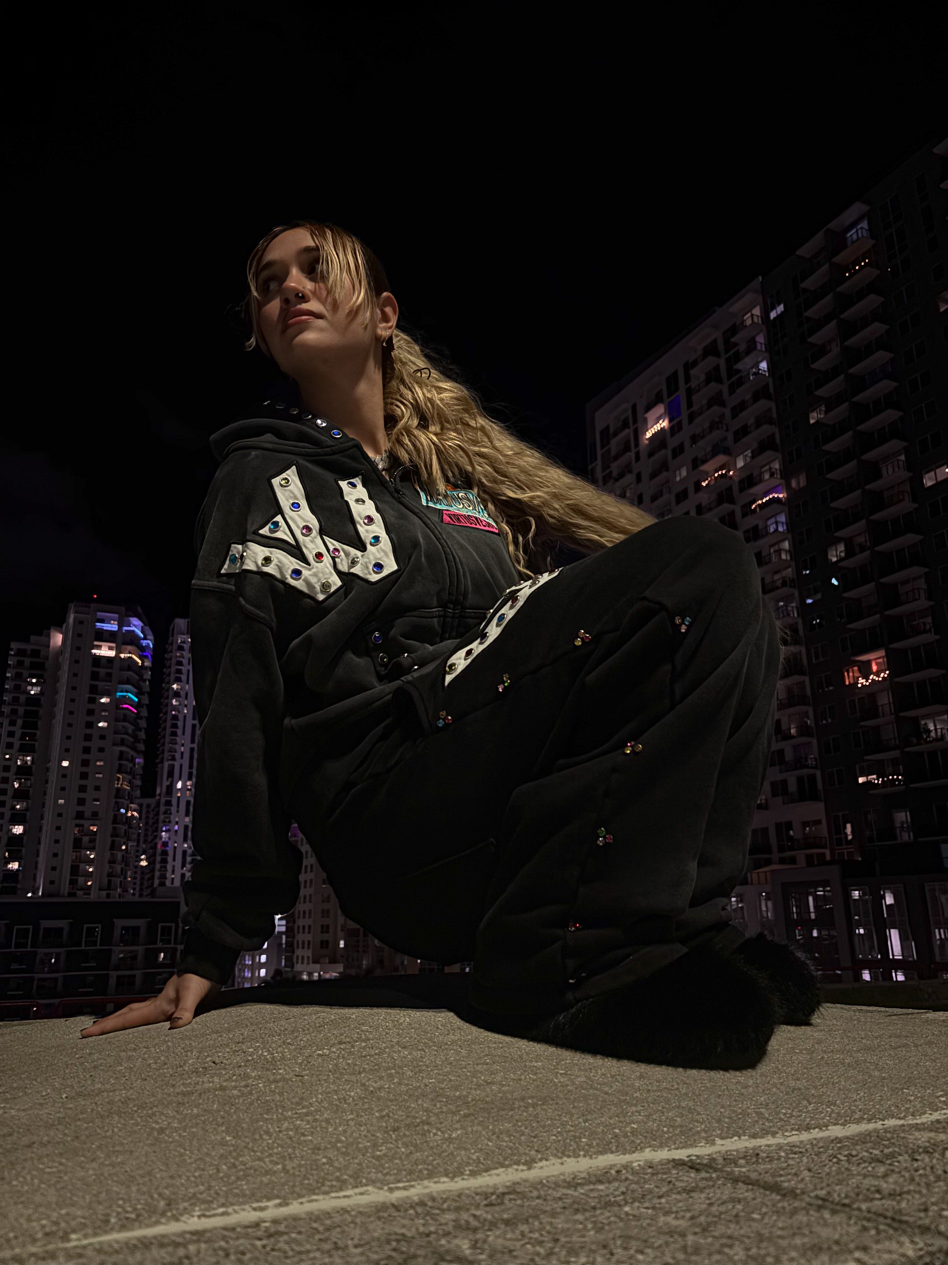 &quot;THE BELIEF&quot; Pants (Black)