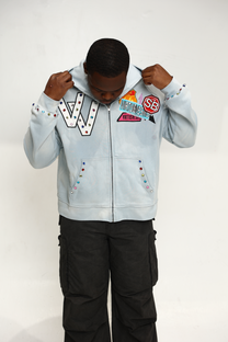 “THE BELIEF” Hoodie (Blue)