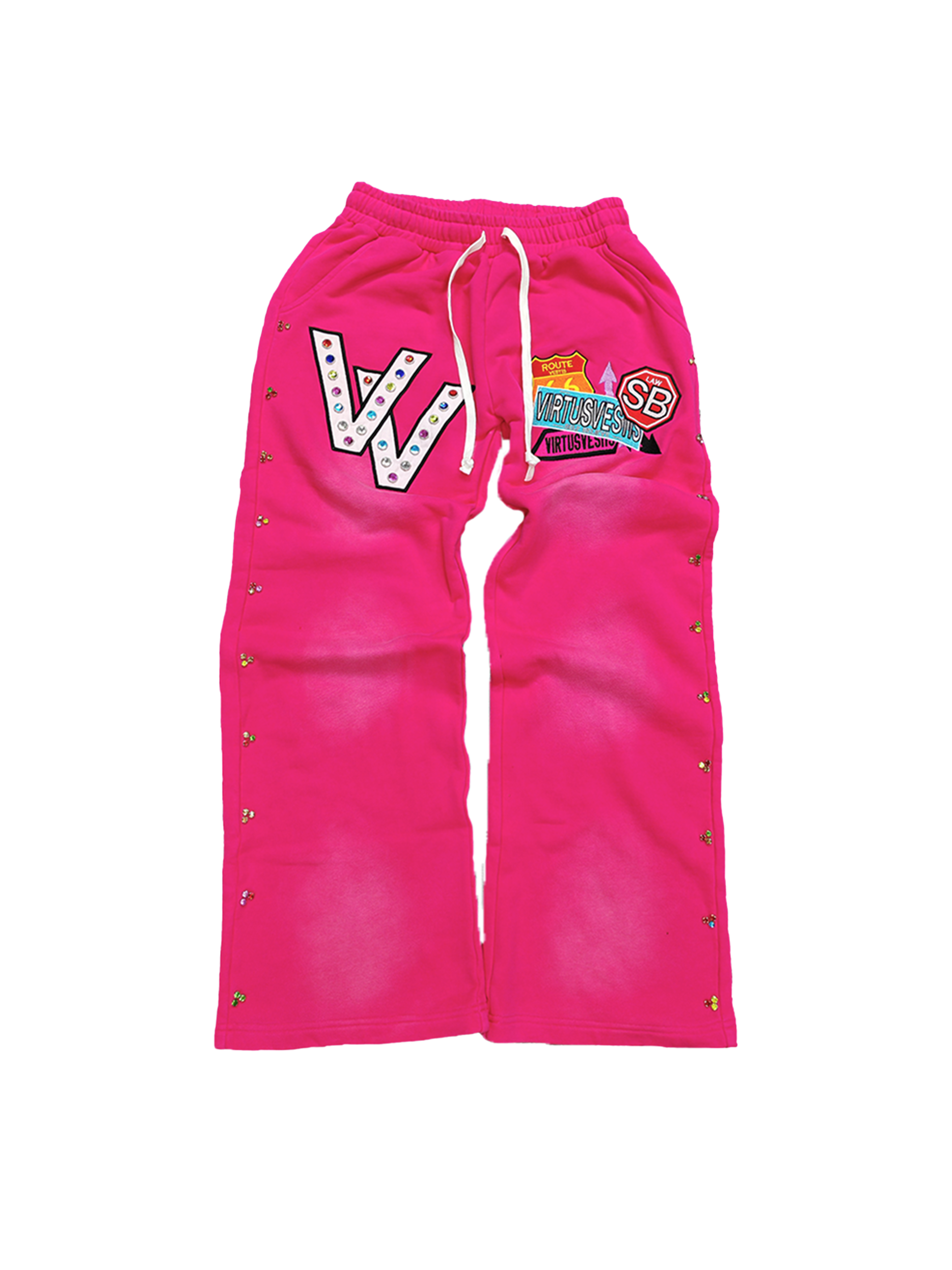 &quot;THE BELIEF&quot; Sweats (Pink)